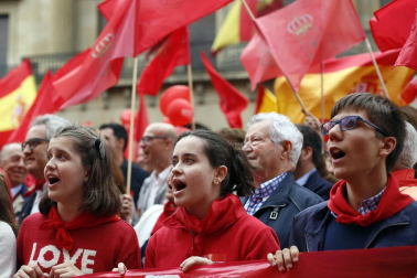 Participantes en la concentración del sábado 3 de junio en Pamplona.
