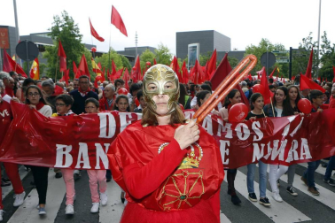 Participantes en la concentración del sábado 3 de junio en Pamplona.