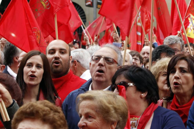 Participantes en la concentración del sábado 3 de junio en Pamplona.