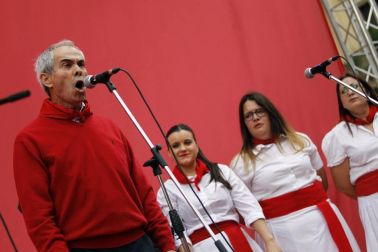 Participantes en la concentración del sábado 3 de junio en Pamplona.