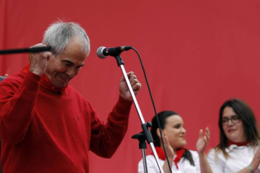 Participantes en la concentración del sábado 3 de junio en Pamplona.