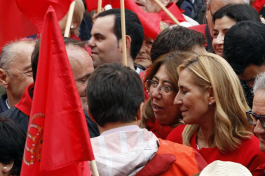Participantes en la concentración del sábado 3 de junio en Pamplona.