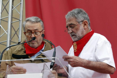 Participantes en la concentración del sábado 3 de junio en Pamplona.