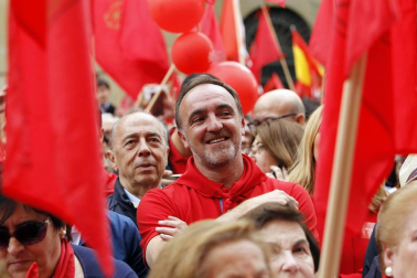 Participantes en la concentración del sábado 3 de junio en Pamplona.