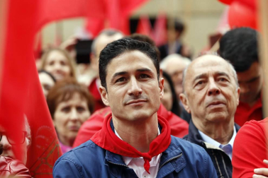 Participantes en la concentración del sábado 3 de junio en Pamplona.