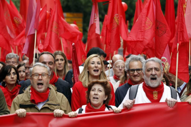 Participantes en la concentración del sábado 3 de junio en Pamplona.