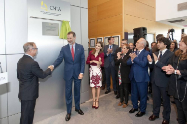 Los Reyes presiden este martes al acto de conmemoración del 25º aniversario de la designación del Centro Nacional de Tecnología y Seguridad Alimentaria (CNTA) - Laboratorio del Ebro como centro tecnológico de carácter nacional.