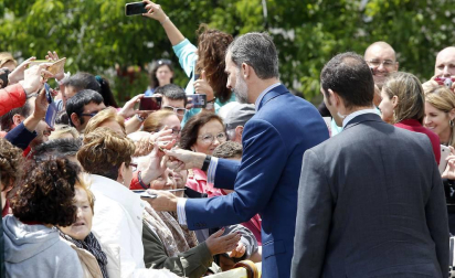 Los Reyes presiden este martes al acto de conmemoración del 25º aniversario de la designación del Centro Nacional de Tecnología y Seguridad Alimentaria (CNTA) - Laboratorio del Ebro como centro tecnológico de carácter nacional.