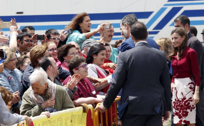 Los Reyes presiden este martes al acto de conmemoración del 25º aniversario de la designación del Centro Nacional de Tecnología y Seguridad Alimentaria (CNTA) - Laboratorio del Ebro como centro tecnológico de carácter nacional.