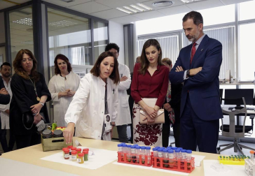 Los Reyes presiden este martes al acto de conmemoración del 25º aniversario de la designación del Centro Nacional de Tecnología y Seguridad Alimentaria (CNTA) - Laboratorio del Ebro como centro tecnológico de carácter nacional.