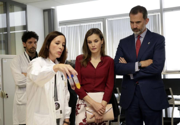Los Reyes presiden este martes al acto de conmemoración del 25º aniversario de la designación del Centro Nacional de Tecnología y Seguridad Alimentaria (CNTA) - Laboratorio del Ebro como centro tecnológico de carácter nacional.