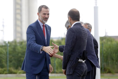 Los Reyes presiden este martes al acto de conmemoración del 25º aniversario de la designación del Centro Nacional de Tecnología y Seguridad Alimentaria (CNTA) - Laboratorio del Ebro como centro tecnológico de carácter nacional.