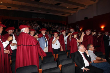 Imágenes de la jornada dedicada al XXVIII Capítulo de la Cofradía del vino de Navarra en Murchante