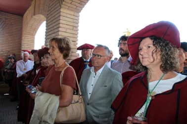 Imágenes de la jornada dedicada al XXVIII Capítulo de la Cofradía del vino de Navarra en Murchante