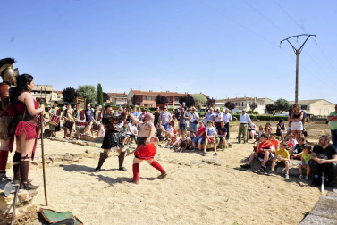 Imágenes de las actividades de las jornadas romanas en Santacara 2017