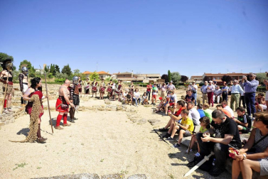Imágenes de las actividades de las jornadas romanas en Santacara 2017