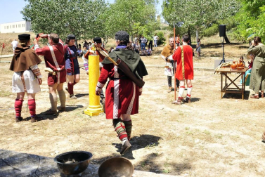 Imágenes de las actividades de las jornadas romanas en Santacara 2017