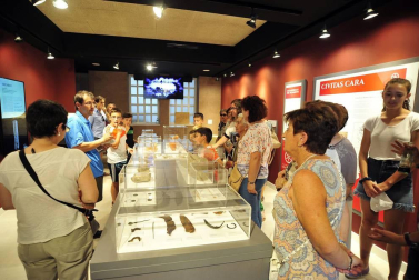 Imágenes de las actividades de las jornadas romanas en Santacara 2017