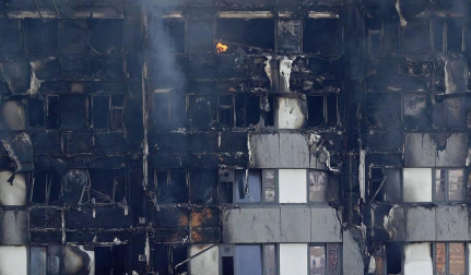 Incendio de la Torre Grenfell, en Londres