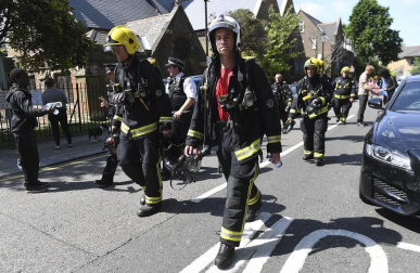 Incendio de la Torre Grenfell, en Londres
