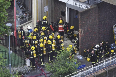 Incendio de la Torre Grenfell, en Londres