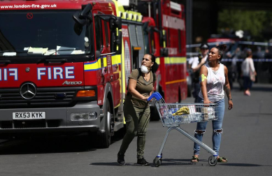 Incendio de la Torre Grenfell, en Londres
