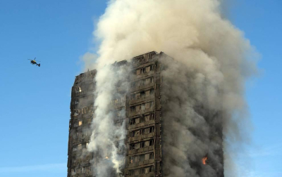 Incendio de la Torre Grenfell, en Londres