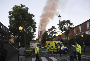 Incendio de la Torre Grenfell, en Londres