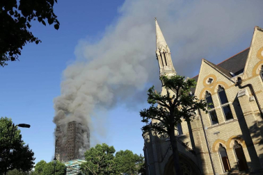 Incendio de la Torre Grenfell, en Londres
