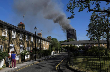 Incendio de la Torre Grenfell, en Londres