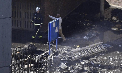 Incendio de la Torre Grenfell, en Londres