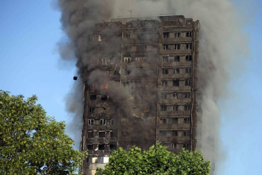 Incendio de la Torre Grenfell, en Londres