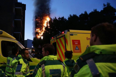 Incendio de la Torre Grenfell, en Londres
