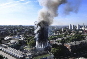 Incendio de la Torre Grenfell, en Londres