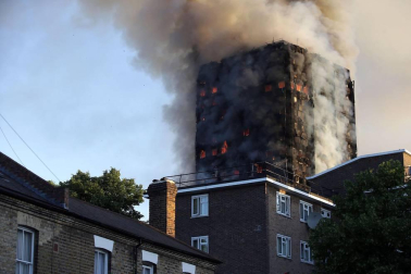 Incendio de la Torre Grenfell, en Londres