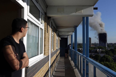 Incendio de la Torre Grenfell, en Londres