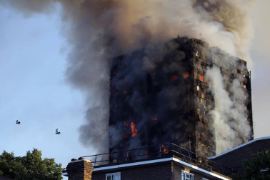 Incendio de la Torre Grenfell, en Londres