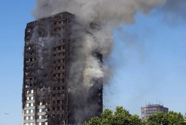 Incendio de la Torre Grenfell, en Londres