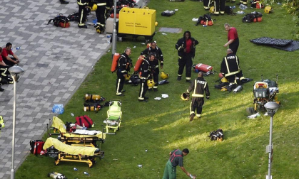 Incendio de la Torre Grenfell, en Londres
