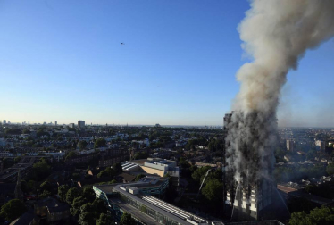 Incendio de la Torre Grenfell, en Londres