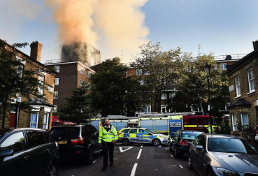 Incendio de la Torre Grenfell, en Londres
