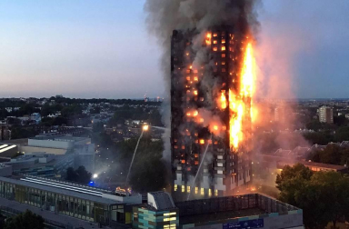Incendio de la Torre Grenfell, en Londres