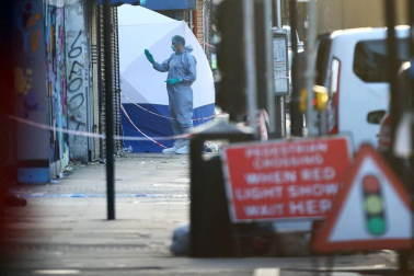 Ataque junto a una mezquita en Londres