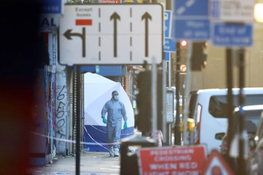 Ataque junto a una mezquita en Londres