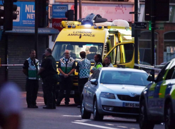 Ataque junto a una mezquita en Londres