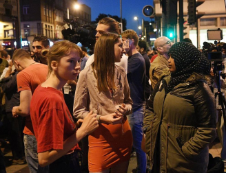 Ataque junto a una mezquita en Londres