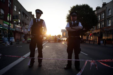 Ataque junto a una mezquita en Londres