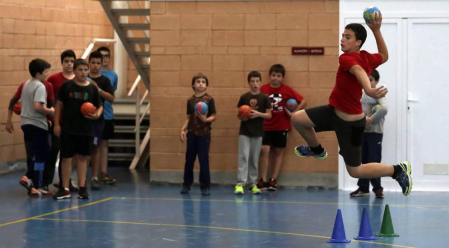 Imágenes de los chavales que forman parte del Club Deportivo Erreka