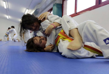 Imágenes de los chavales que forman parte del Club Deportivo Erreka