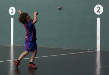Imágenes de los chavales que forman parte del Club Deportivo Erreka